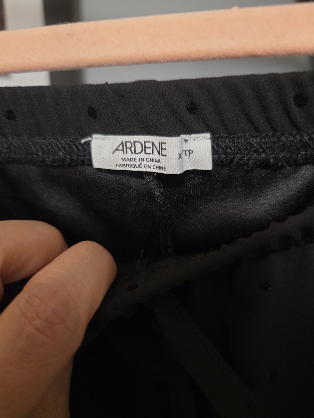 Reduced! Ardene Black Swiss Dot Tiered Skort XS | Chiffon Ruffle Mini - Picture 9 of 11